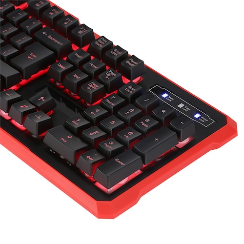 Teclado Gamer Marvo K629G Membrana Retroiluminado USB