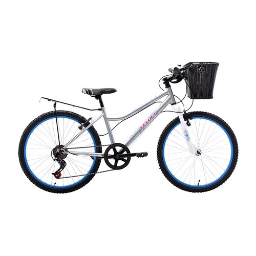 Bicicleta Veloci Haigo Rodada 24 Plata