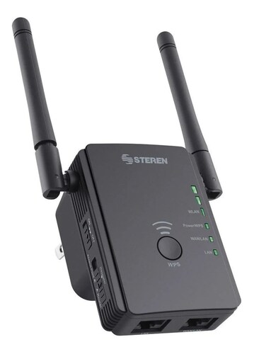 Access point, Repetidor, Router Steren COM-8200 negro 100V/240V