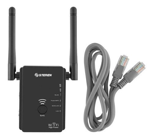 Access point, Repetidor, Router Steren COM-8200 negro 100V/240V