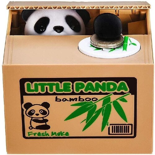 Alcancia roba moneda Panda 