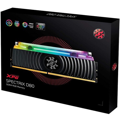 Memoria Ram DDR4 Adata XPG SPECTRIX D80 3200MHz 16GB PC4-25600 AX4U3200316G16A-SB80