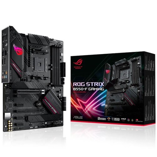 Tarjeta Madre ASUS ROG STRIX B550-F GAMING 4xDDR4 PCI-E USB3 Socket AM4