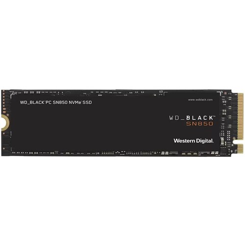 M.2 2280 SSD 500GB Western Digital WD Black SN850 NVMe WDS500G1X0E