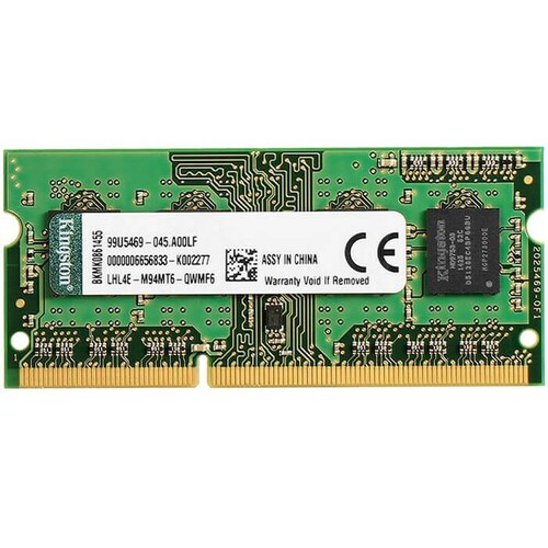 Memoria Ram DDR3 Sodimm Kingston 1600MHz 8GB PC3L-12800 1.35v KVR16LS11/8WP