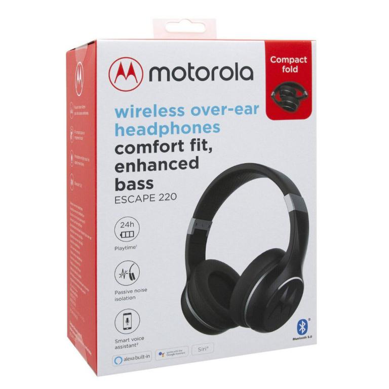 Auriculares bluetooth motorola escape 220 negro new arrivals