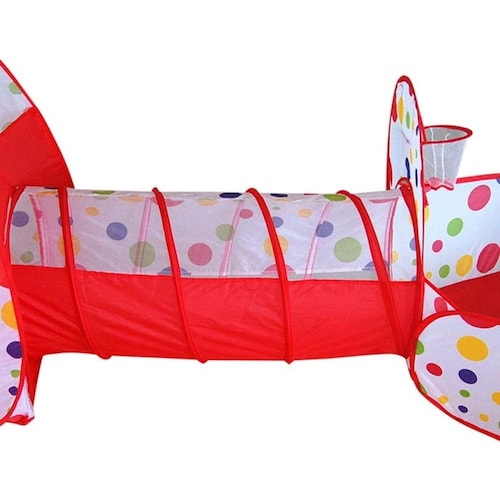 Tienda de campaña infantil 3 en 1 con túnel | Cuotas sin interés Tienda de campaña infantil 3 en 1 con túnel | Cuotas sin interés
