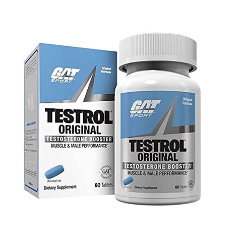 Gat Testrol Original (60 Tabletas) Testosterona 