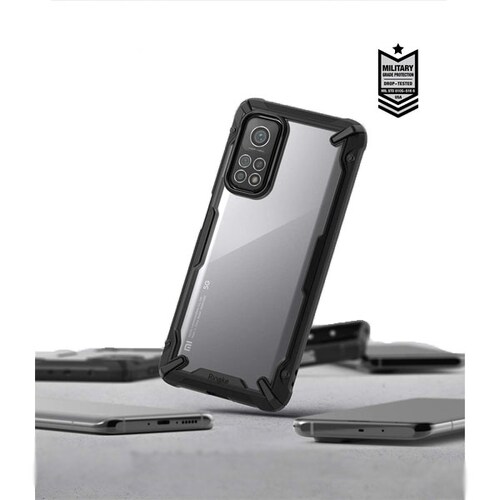 Funda para Xiaomi Mi 10 T 5g / Mi 10 T Pro 5g Fusion X Ringke Negro