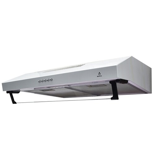Campana extractora para cocina de 50cm SUPRA NUBE B-50 en acero inoxidable color blanco 