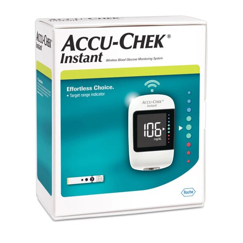 Medidor de Glucosa Accu-Chek Instant. Bluetooth.