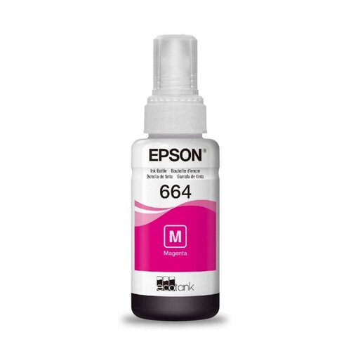 Botella Tinta Impresora Epson Serie L T664 - Magenta