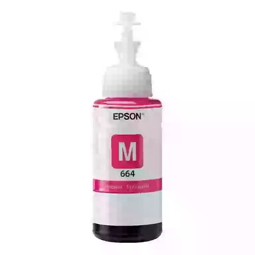 Botella Tinta Impresora Epson Serie L T664 - Magenta