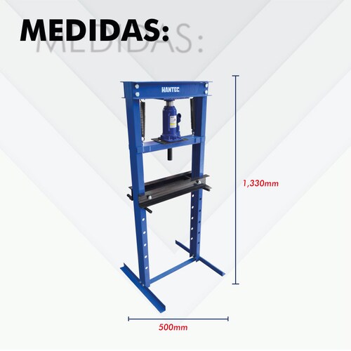 Prensa Hidráulica de 12 toneladas