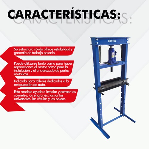 Prensa Hidráulica de 12 toneladas
