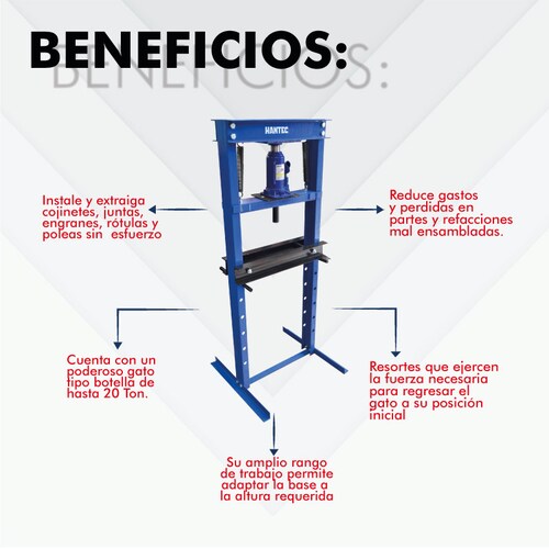 Prensa Hidráulica de 12 toneladas