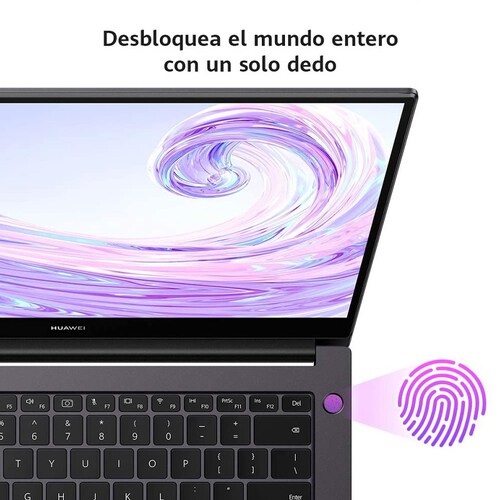 Laptop Huawei MateBook D14 14" Intel Core i5 10210U Disco duro 512 GB SSD Ram 8GB Windows 10 Home Color Gris