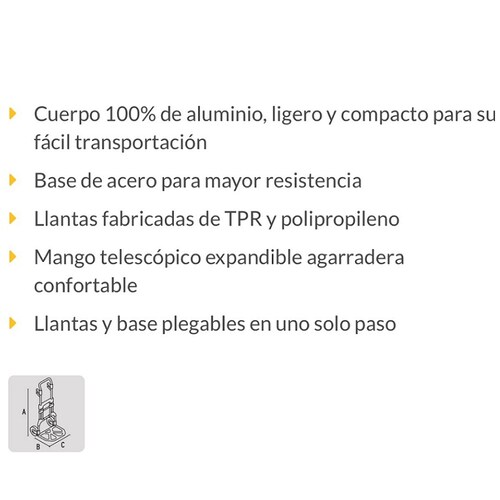 Diablo De Carga Plegable 100 Kg Pretul 24127