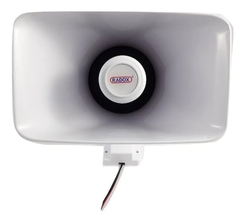 Trompeta Publidifusión Rectangular Exterior 30 Watts 185-800