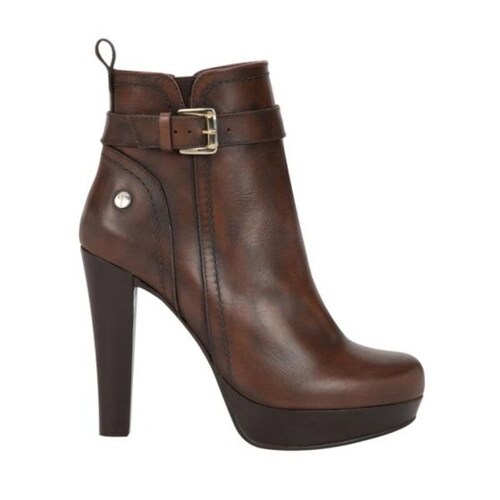 BOTA DE VESTIR PARA MUJER COLOR CAFÉ THALIA SODI 1010743.
