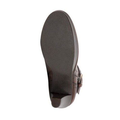BOTA DE VESTIR PARA MUJER COLOR CAFÉ THALIA SODI 1010743.