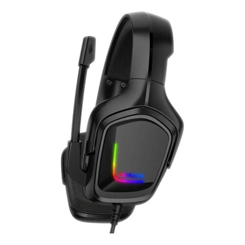 AUDÍFONOS GAMER ONIKUMA K20 NEGRO CON LUZ RGB LED