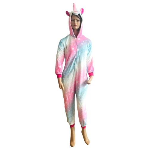 Pijama mameluco unicornio mujer adulto y niña Bomy Collection
