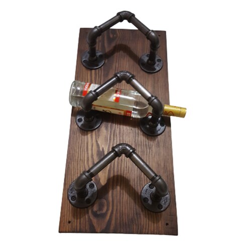 Cava De Pared, Porta Botellas De Pared. Industrial. Vintage