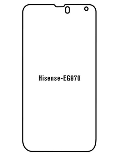 SUNSHINE Protector de Pantalla de Hidrogel Premium Para HISENSE EG970