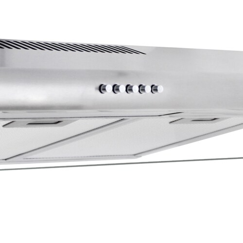 Campana extractora para cocina de 76 cm SUPRA CB-76 en acero inoxidable 
