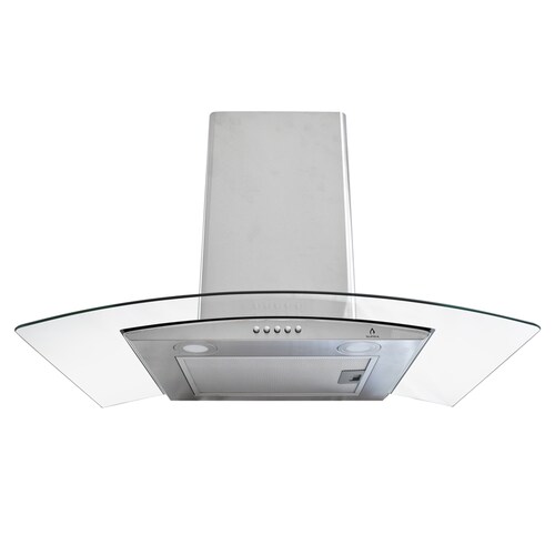 Campana extractora de 3 velocidades SUPRA CC-76 campana de cocina para pared de acero inoxidable