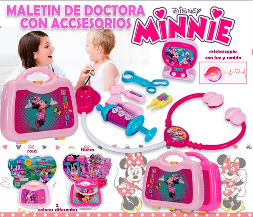 Disney Maletin Doctor Médico Minnie Princesas Juguetes 71669 