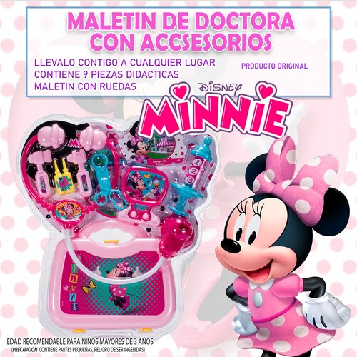 Disney Maletin Doctor Médico Minnie Princesas Juguetes 71669 