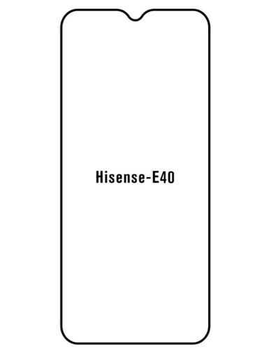 SUNSHINE Protector de Pantalla de Hidrogel Premium Para HISENSE E40