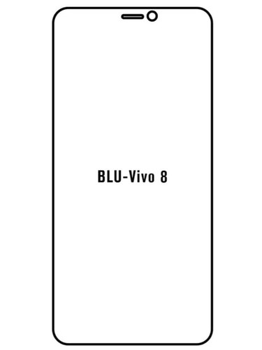 SUNSHINE Protector de Pantalla de Hidrogel Premium Para BLU VIVO 8