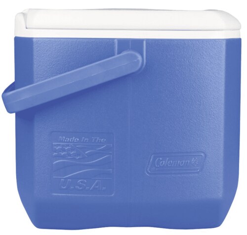 Hielera 16 QT Color Azul Marca Coleman