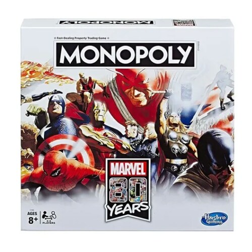 Monopoly  Marvel 80 Años Nuevo 