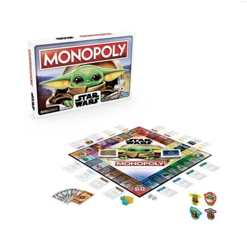 Monopoly The Mandalorian Baby Yoda Español Star Wars Child