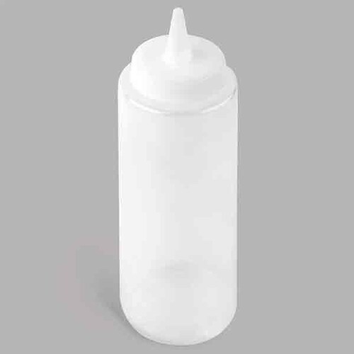 Bote dispensador exprimible mayonesa o aderezo de 8 onzas  tablecrafth 108C  - 12 piezas.