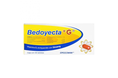 BEDOYECTA + G 40 MG CAJA 30 TABLETAS