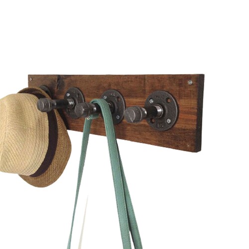 Perchero De Pared Vintage, Tuberia Industrial