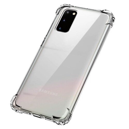 Funda  Samsung S20 Rígida Acrigel Uso Rudo Conta Golpes MobileCity Transparente 