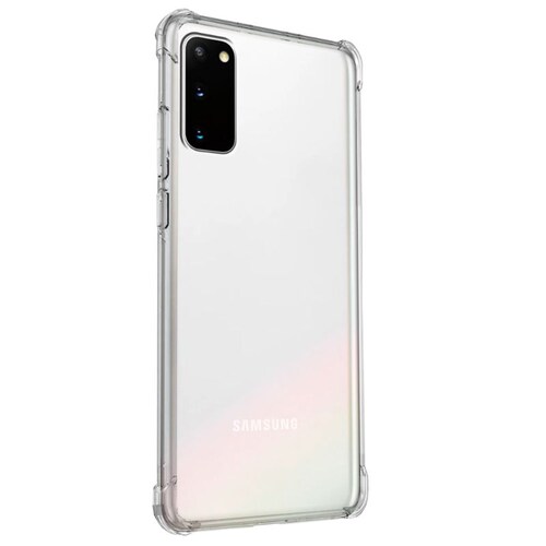 Funda  Samsung S20 Rígida Acrigel Uso Rudo Conta Golpes MobileCity Transparente 