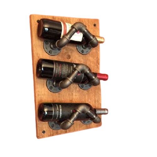 Cava De Pared, Porta Botellas De Pared. Industrial. Vintage