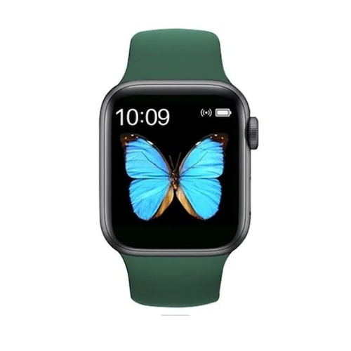 SMARTWATCH RELOJ INTELIGENTE T500 RITMO CARDIACO, VERDE 