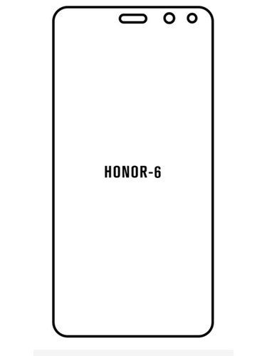 Jeco 99F Kit de Mica Hidrogel AZUL Frontal+Trasera Honor Play 6