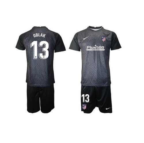Jersey Portero Atletico de Madrid Oblak Talla S Nombre FLORES num 13