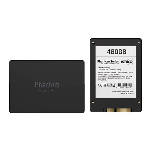 Disco De Estado Solido SSD Verico Phantom 480GB Sata3
