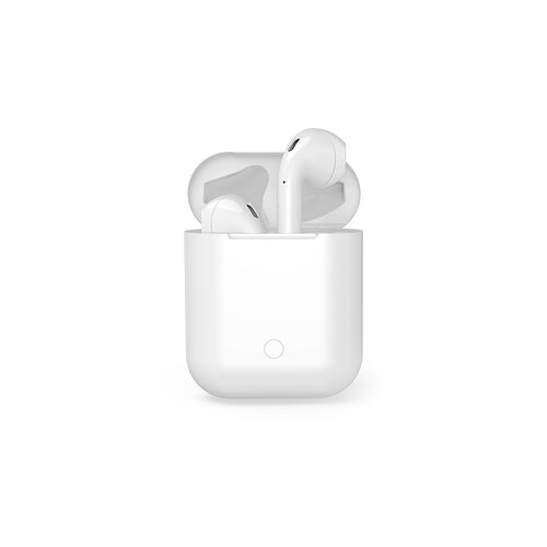 Audífonos Earbuds Manos Libres Bluetooth I12 Tws Inalámbrico- Blanco