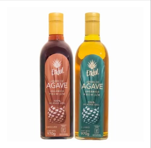 Duo Pack Miel De Agave Endul Mix Clara / Obscura 970ml